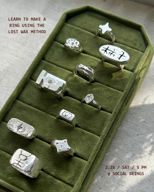 2/28 Carve & Sip: Make Your Own Ring